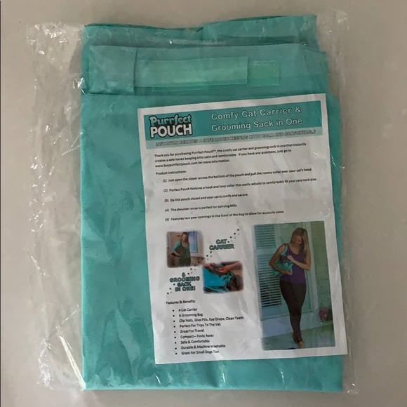 purrfect pouch cat carrier